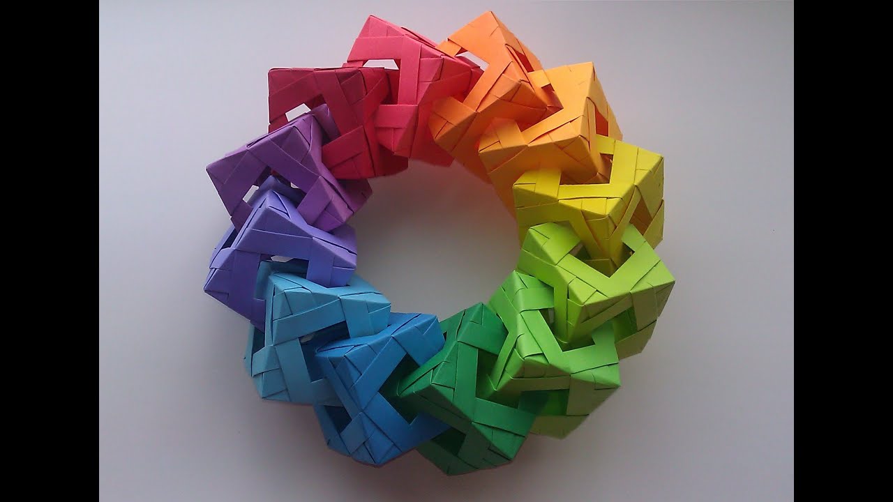 Origami Cube Ring Tutorial