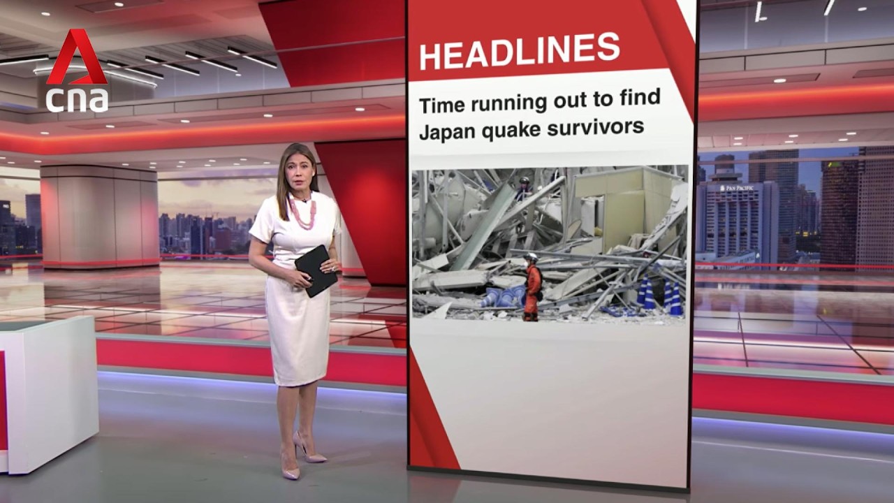 Time runs down on critical 72-hour window for Japan earthquake rescue | East Asia Tonight (Jul 30)