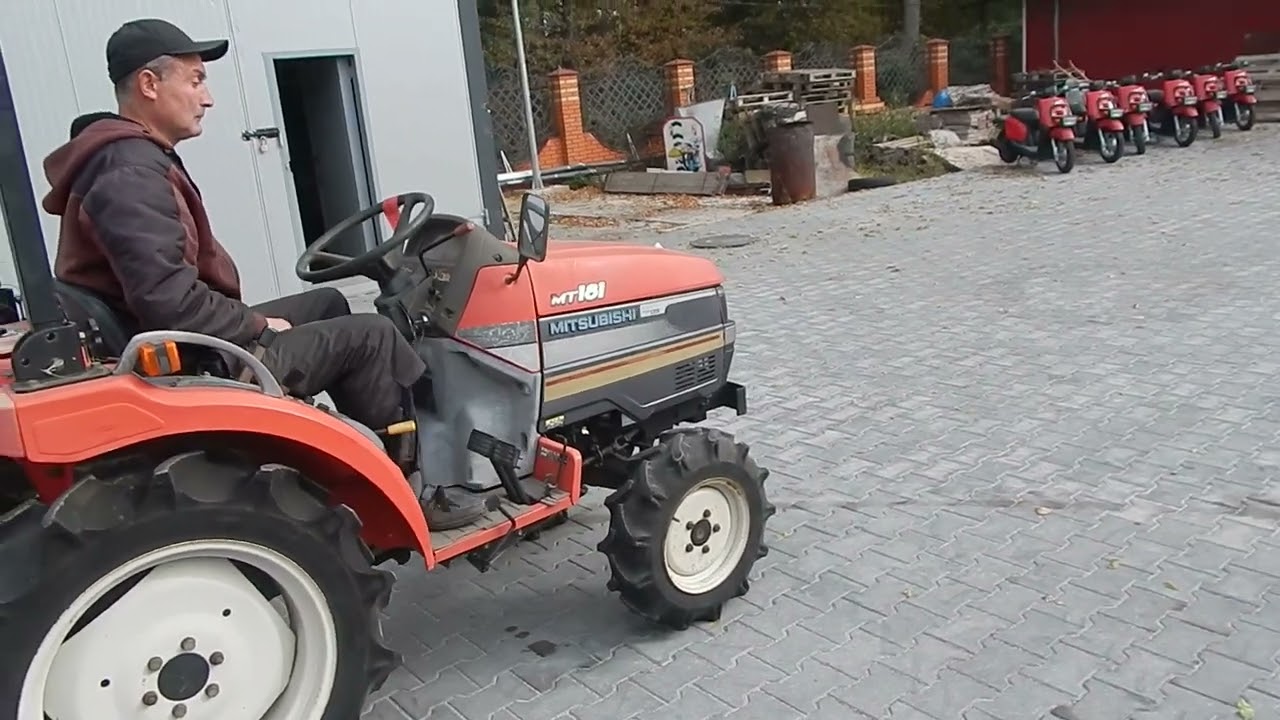 Міні трактор MITSUBISHI MT 181D (MOT.IN.UA)