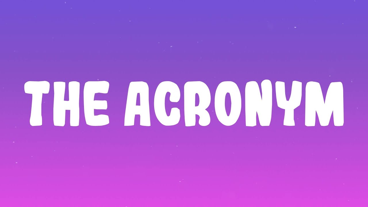 Ken Carson & Destroy Lonely - the acronym