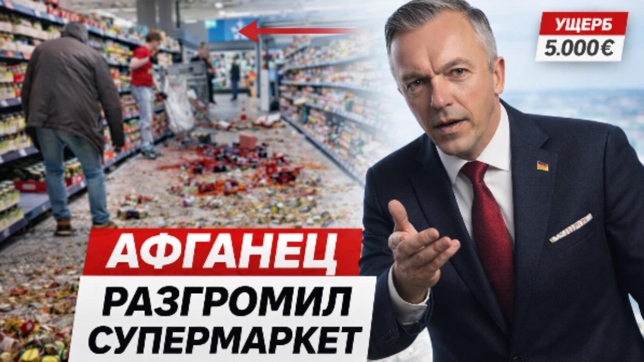 Погром в Kaufland: 5.000&euro; ущерба - почему молчат политики?