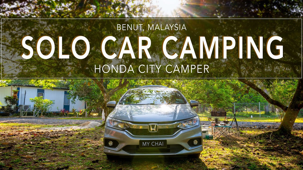 Solo Car Camping in a tranquil Orchard [ Honda City Car Camping Malaysia, Relaxing ]  EP.1