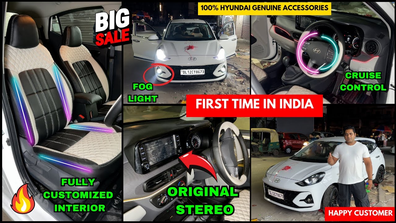 Hyundai Grand Nios Modification 2025 ✅ Original Stereo Installed ✅Fog Light😍Nios modified 2025 #nios