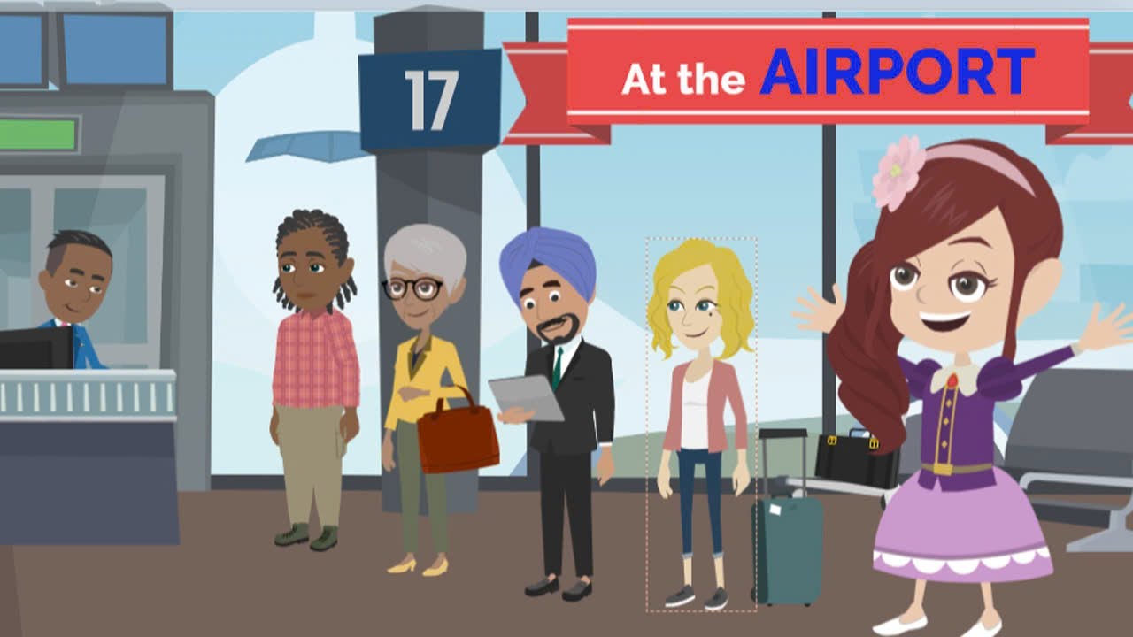 Lesson 6_At the airport | Daily English Conversations | | @English Up!