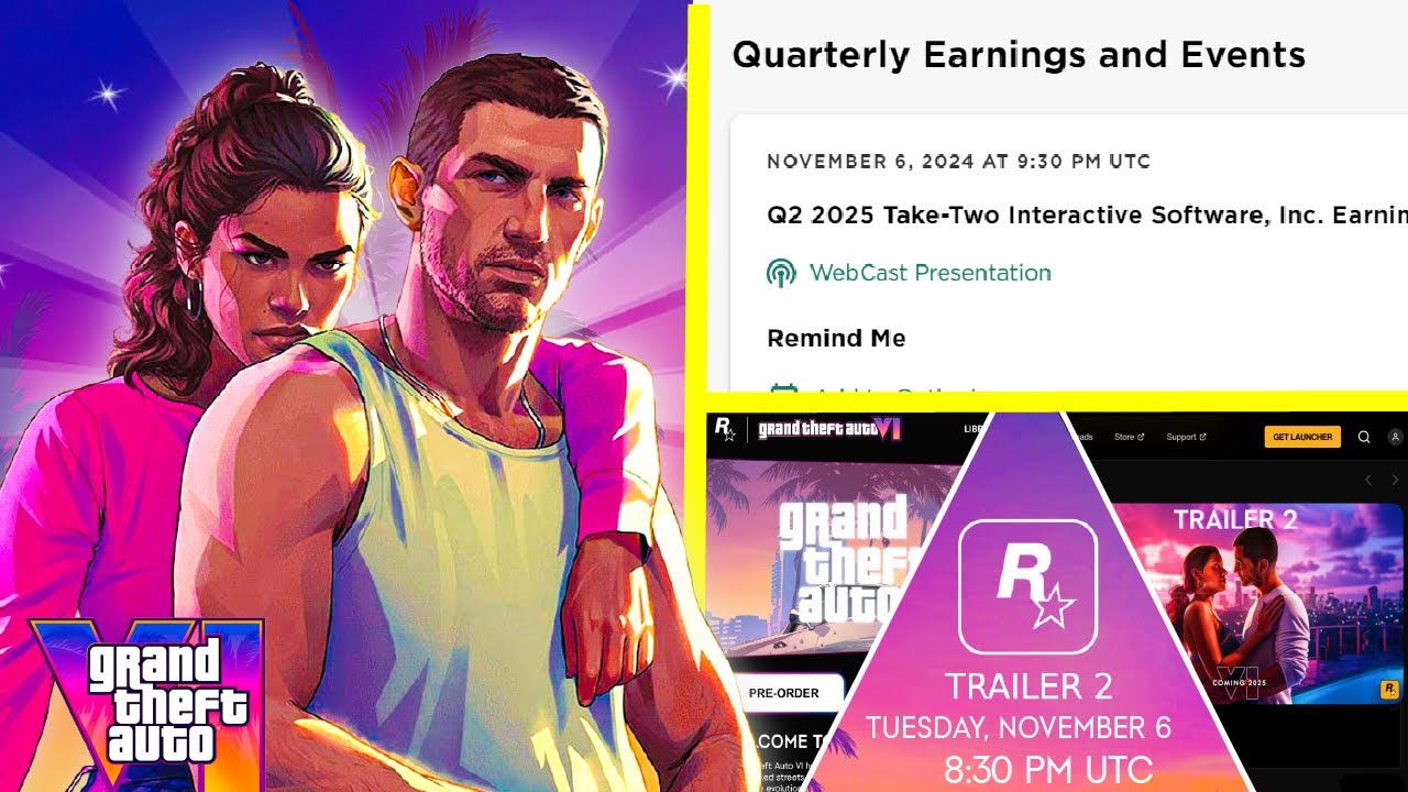 GTA VI: New Announcement This Week?! | Screenshots + Trailer 2