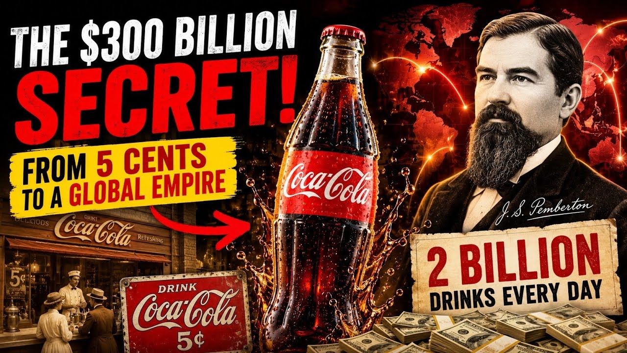 How Coca-Cola Built a $300 Billion Empire From a 5&cent; Drink 🔥