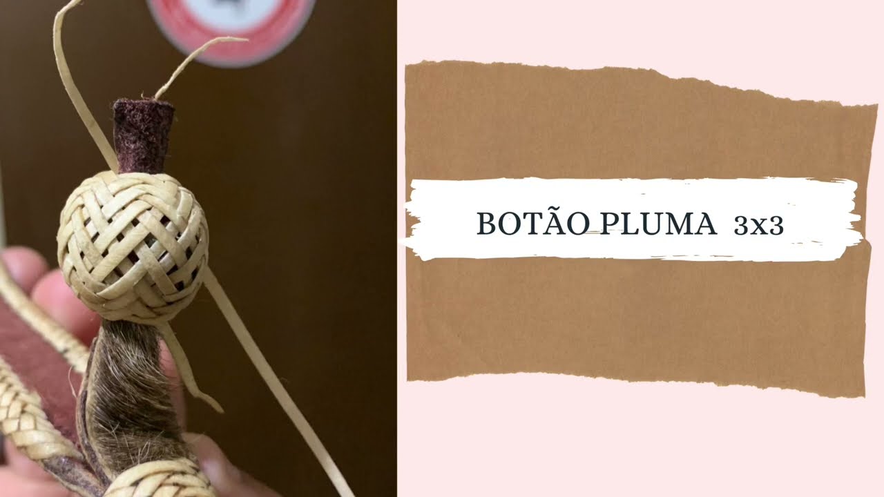 BOTÃO PLUMA 3x3 - EPISÓDIO 03
