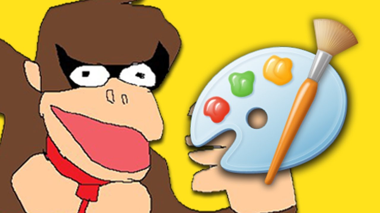 РАЗБЕЙТЕ 4 В MICROSOFT PAINT 2!