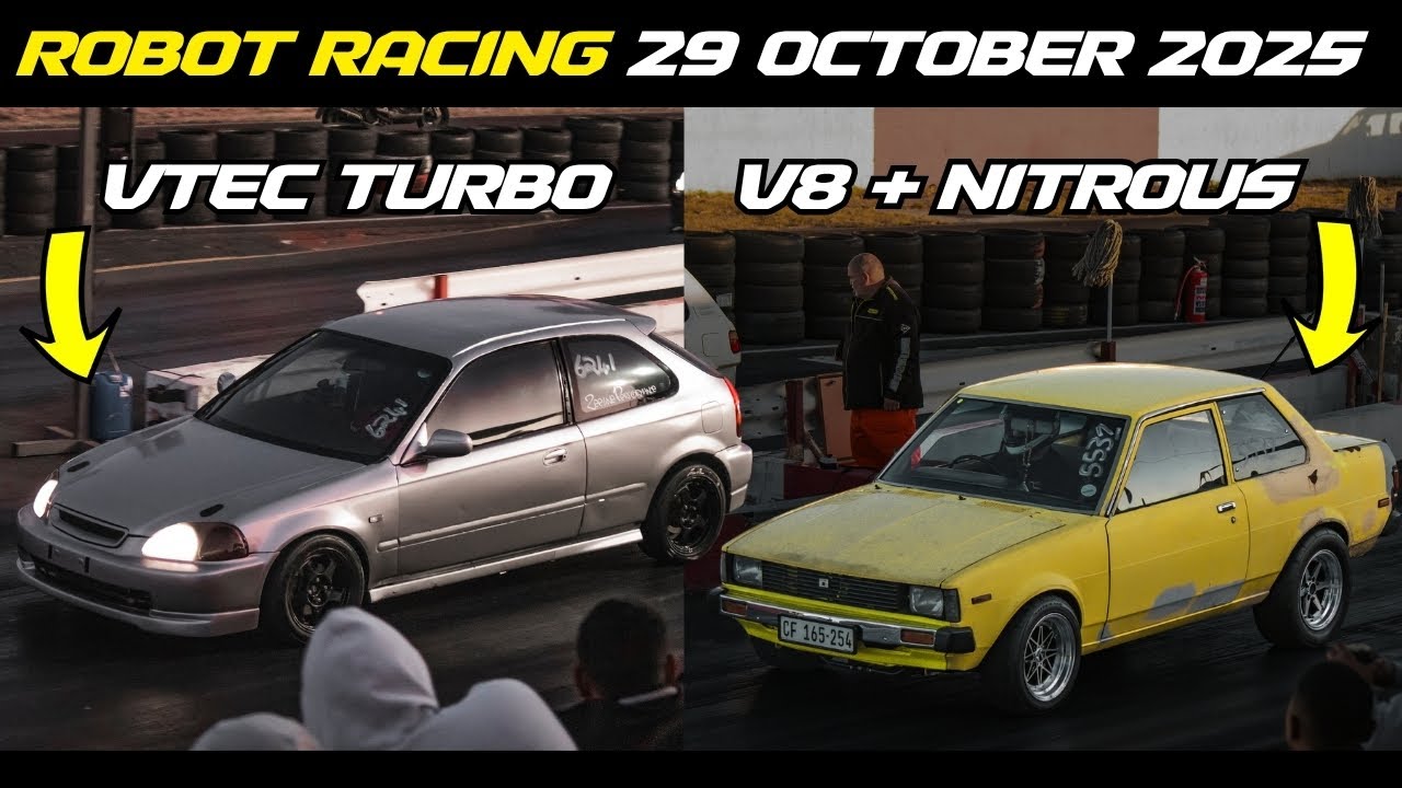 Robot Racing Drags | Killarney Raceway | 29 October 2025
