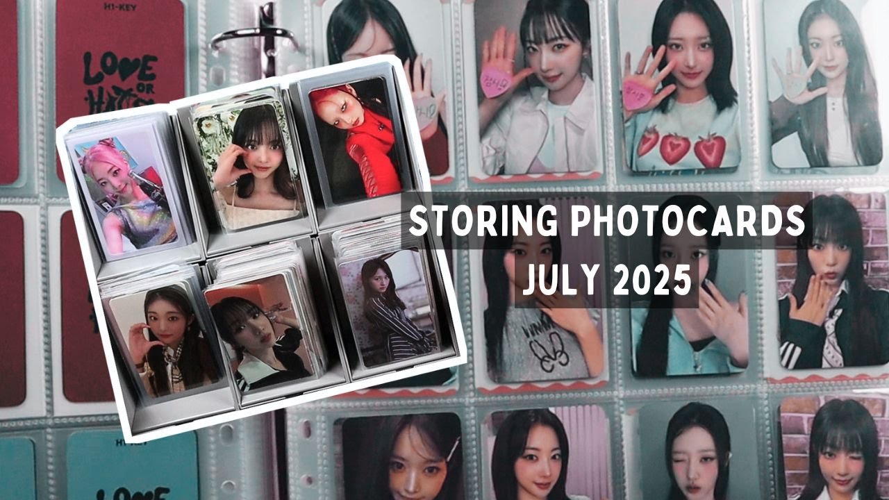 Storing Photocards - Dreamcatcher, H1-KEY, Purple Kiss, and More!