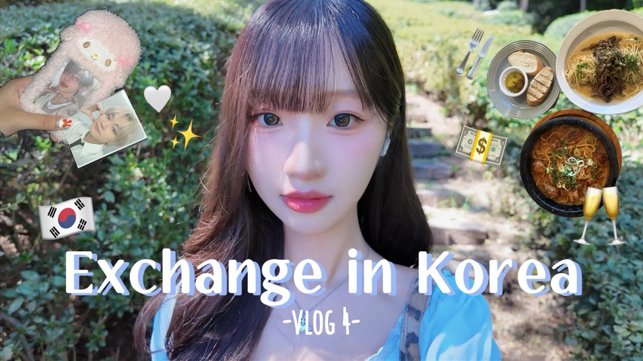 韓國交換日記🇰🇷｜EN-線下活動+韓國大學日常+￼￼￼🎤KTV初體驗［￼Exchange in Korean #4 ］ 