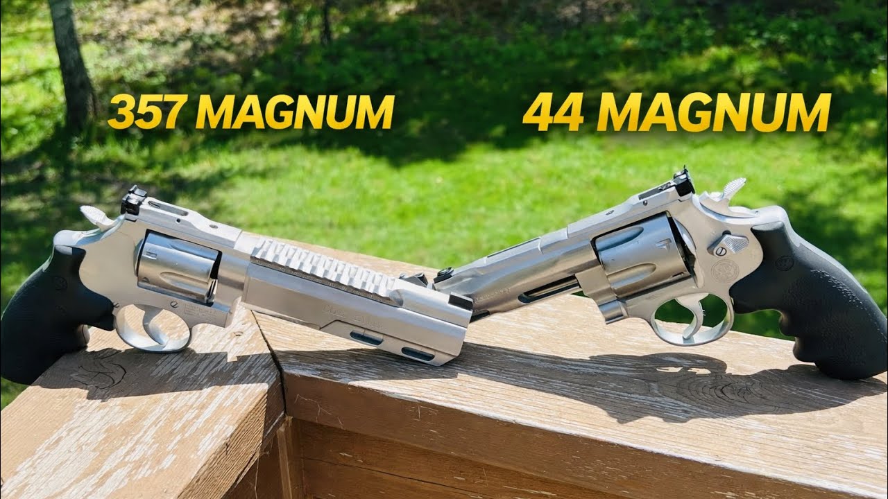 S&W 629 357 Magnum против конкурента S&W 44 Magnum🔥