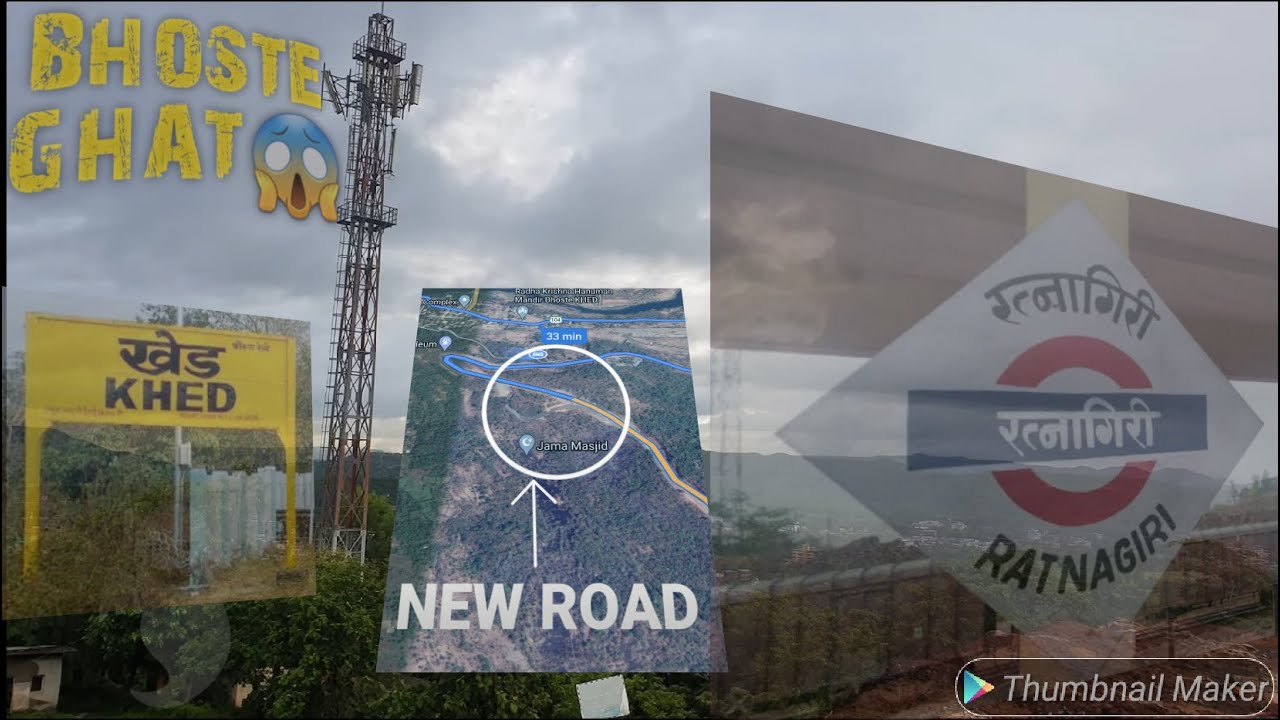 KHED | BHOSTE GHAT | RATNAGIRI | MONSOON UNDER CONSTRUCTION
