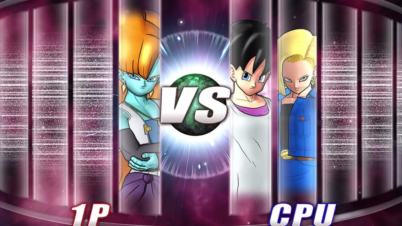 Dragon Ball Raging Blast 2 Zangya vs Videl,Android 18 (Request Match) Battle Gameplay