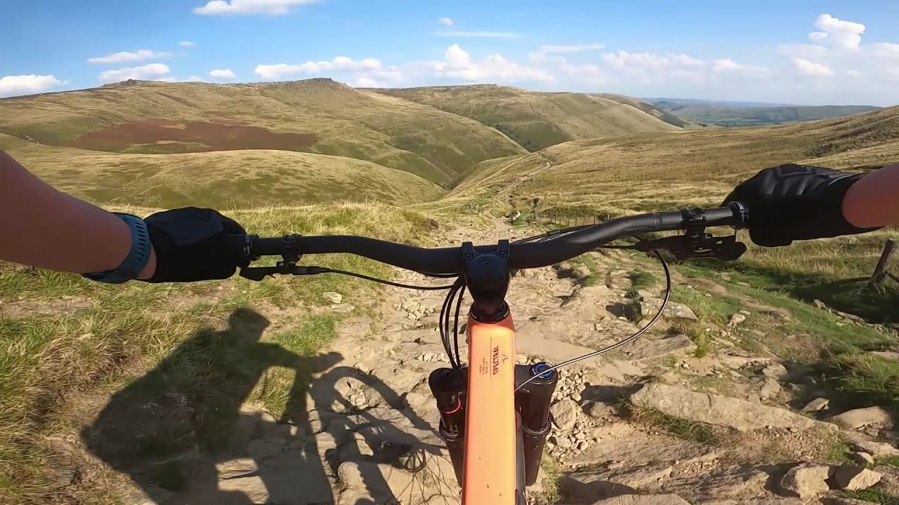 Peak District MTB Edale Loop Roych Clough Jacob's Ladder all the best bits