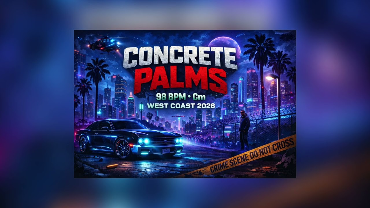 [FREE] West Coast x Dark Vibes - Concrete Palms Type Beat