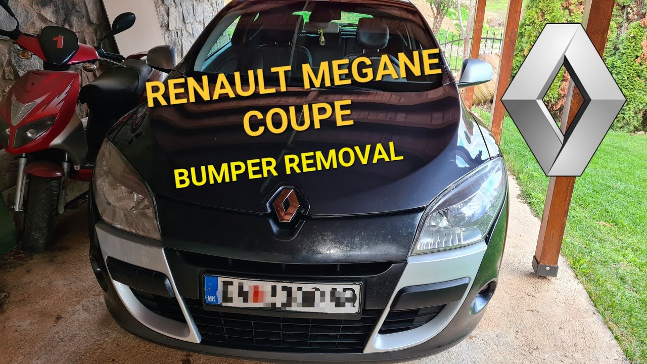 How To Remove Front Bumper RENAULT MEGANE III COUPE