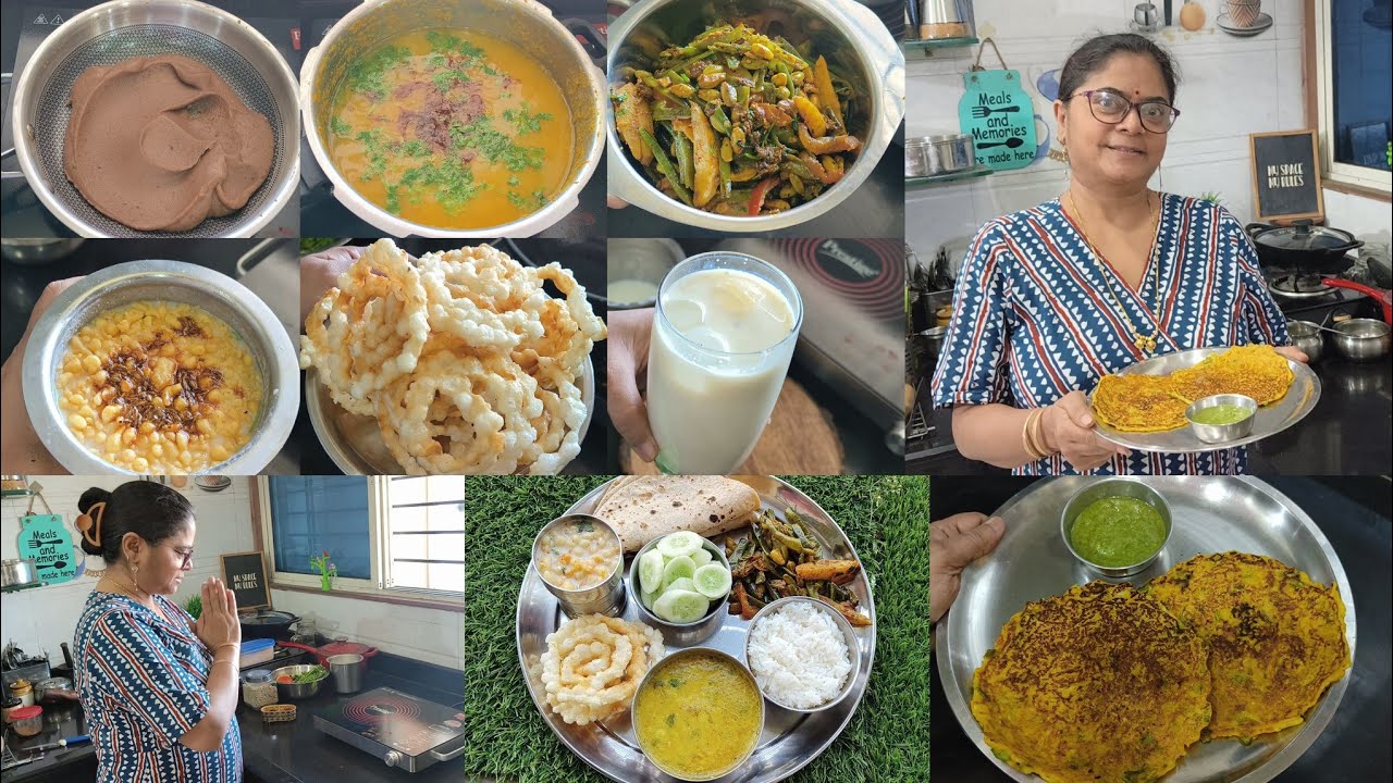 новая индукционная плита kaisa +Завтрак, обед и ужин🍱 када прасад🌺 алоо сем ки сабджи🌺 лауки чилла