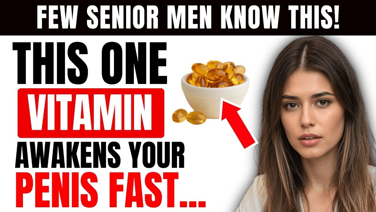 50+ Men: 3 Essential Vitamins for Energy, Performance & Vitality