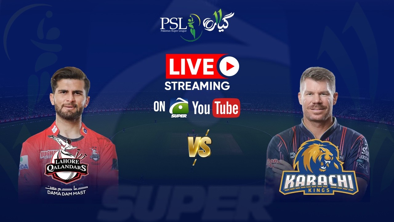 Live: Karachi Kings vs Lahore Qalandars | PSL 11 Match | Ball-by-Ball Updates & Score