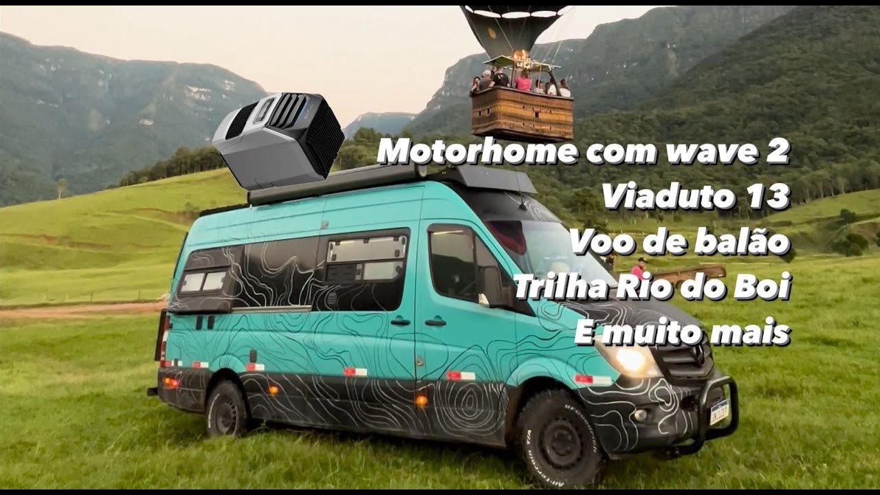 Motorhome com WAVE 2 e RIVER 2