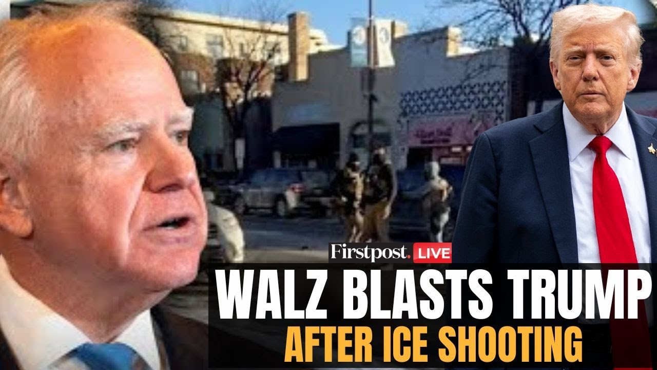 LIVE: Governor Walz Calls ICE Shooting 'Organized Brutality' Amid Protests, Calls to 'END ICE OPs'