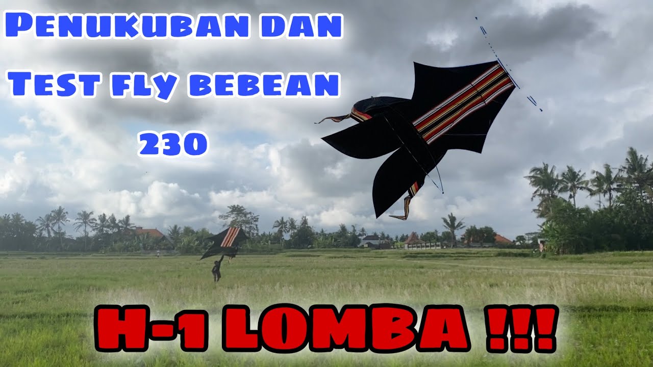 layangan bebean plastik 230cm untuk lomba 🔥