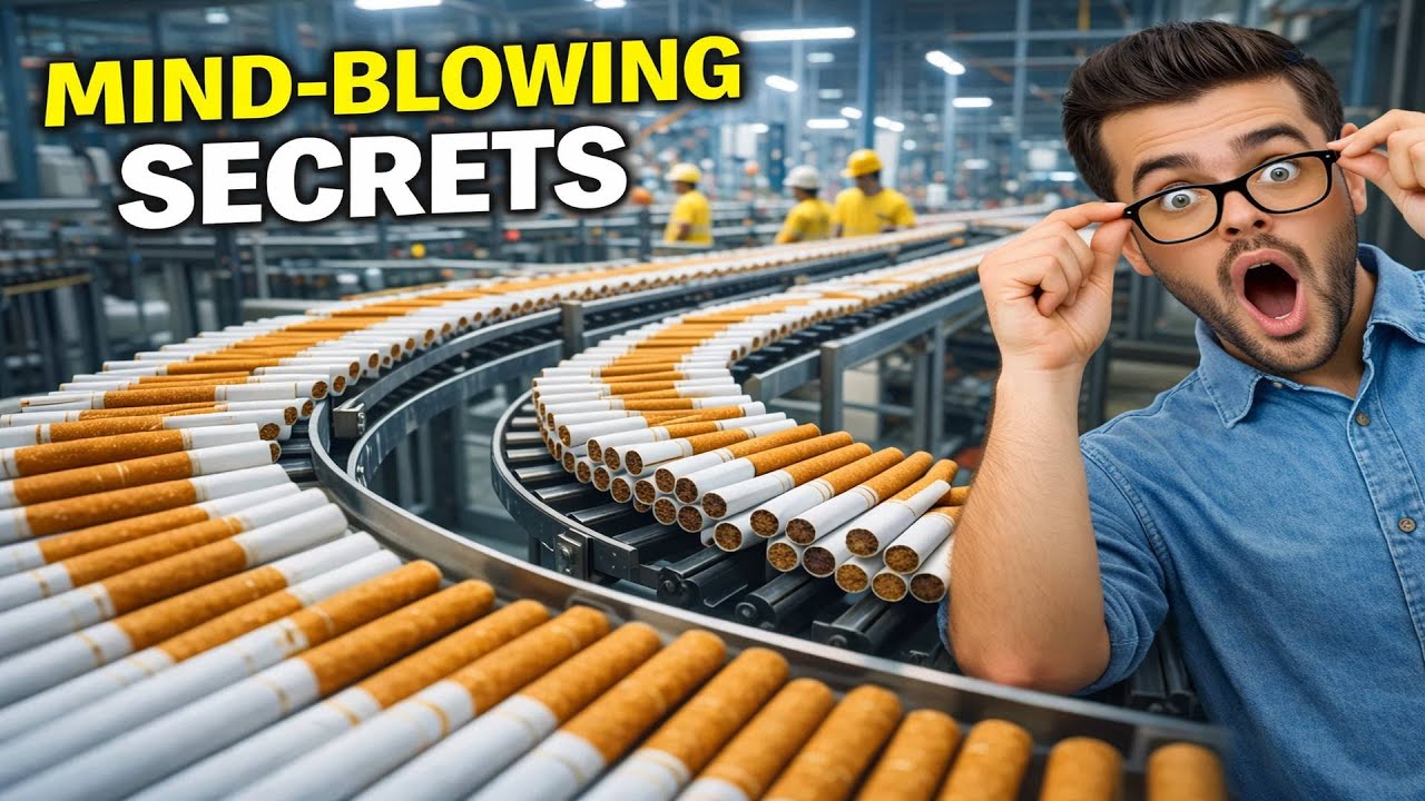 MIND-BLOWING Secrets of Cigarette Production Finally Exposed Next Level Factory