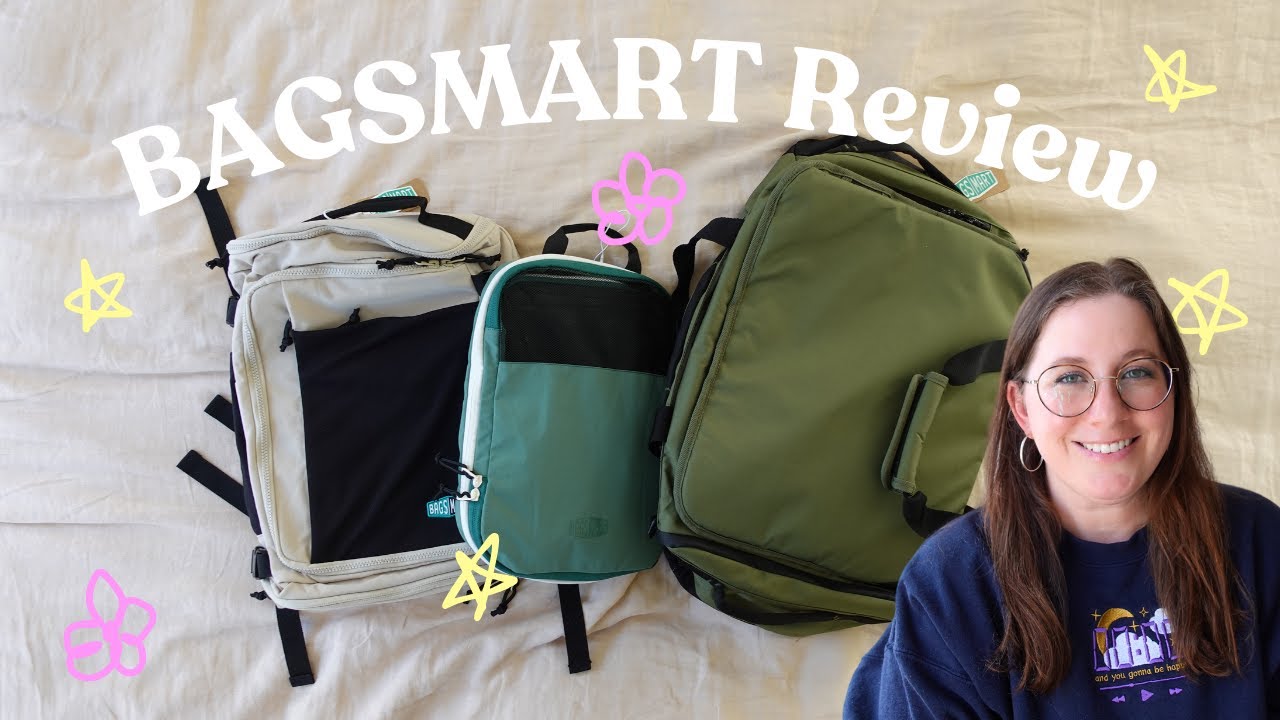 The Best Travel Bags? BAGSMART Detailed Review: Blast Backpack, Vega Duffle, and Packing Cube