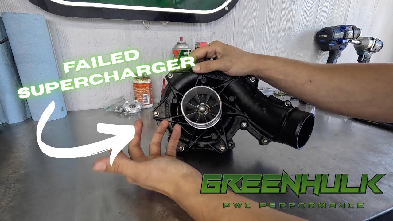 Diagnosing & Rebuilding a FAILED Sea-Doo 300 Supercharger