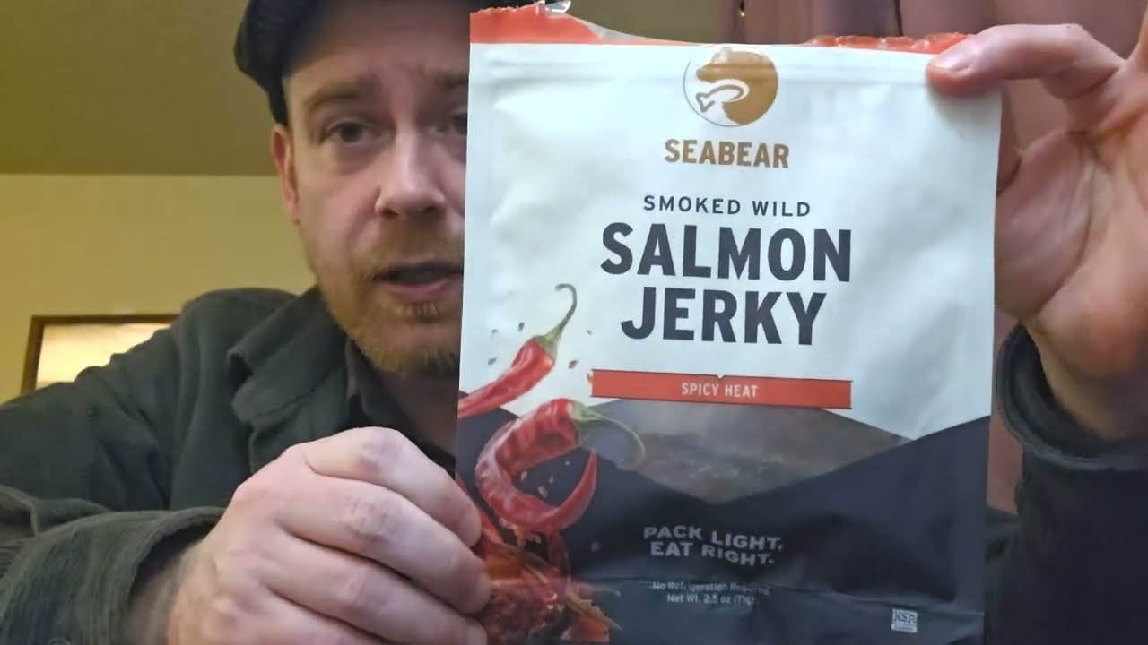SPICY SALMON JERKY (not sasquatch approved)