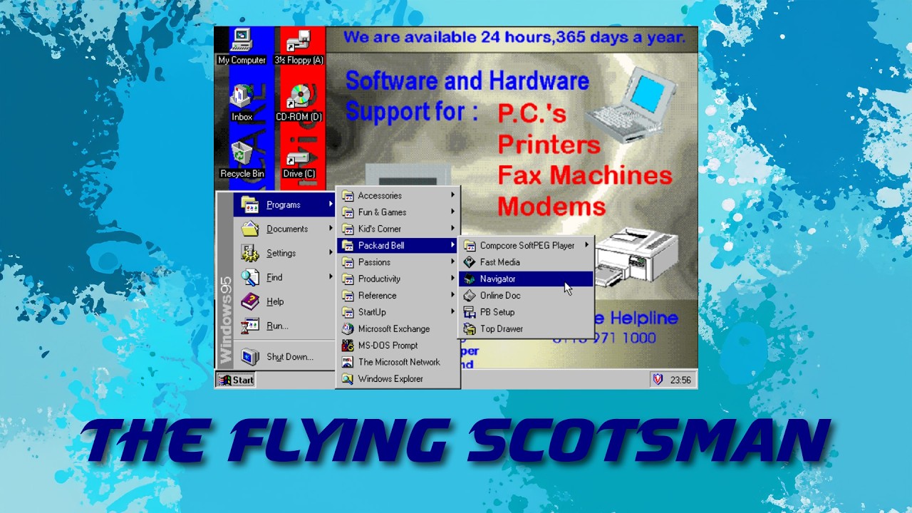 Замена CD-ROM привода в Packard Bell Executive Multimedia 9001s: восстановление на британском зав...