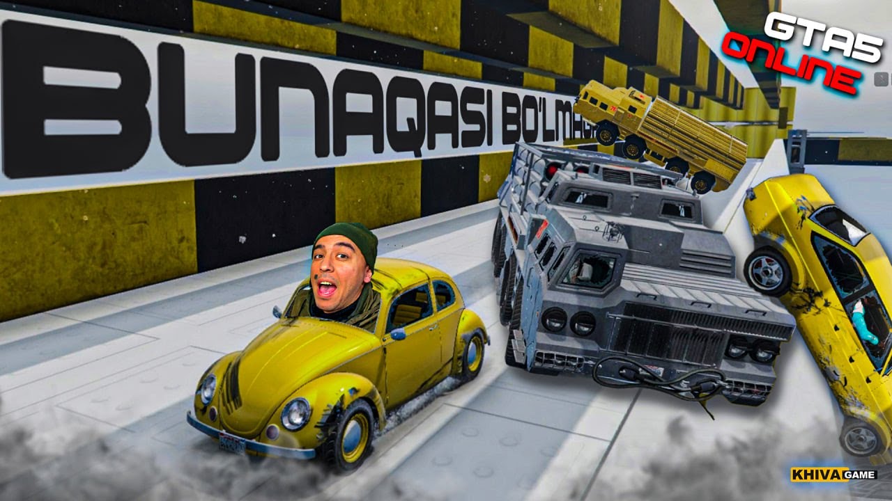 GTA 5 / BUNAQASI BO'LMAGAN #35 / KULGU, AZOB, XURSANDCHILIK FAQAT BIZDA / @KHIVAGAME