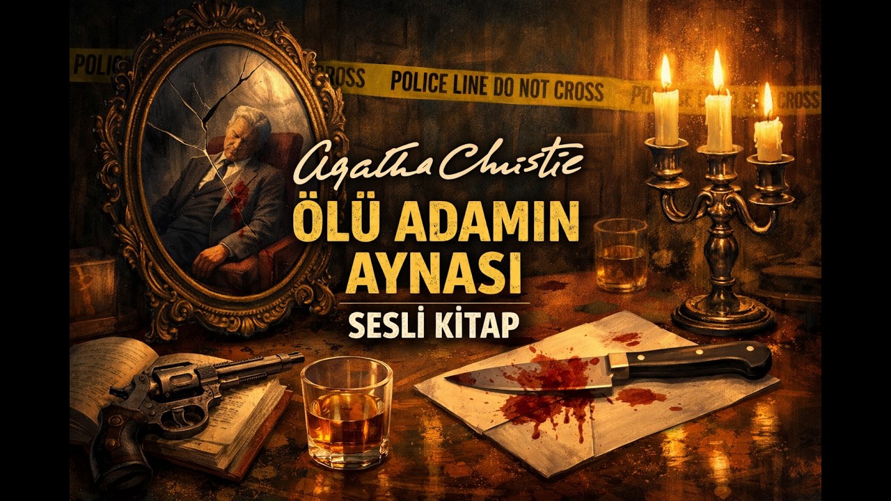 Agatha Christie - &Ouml;l&uuml; Adamın Aynası (Polisiye Sesli Kitap)