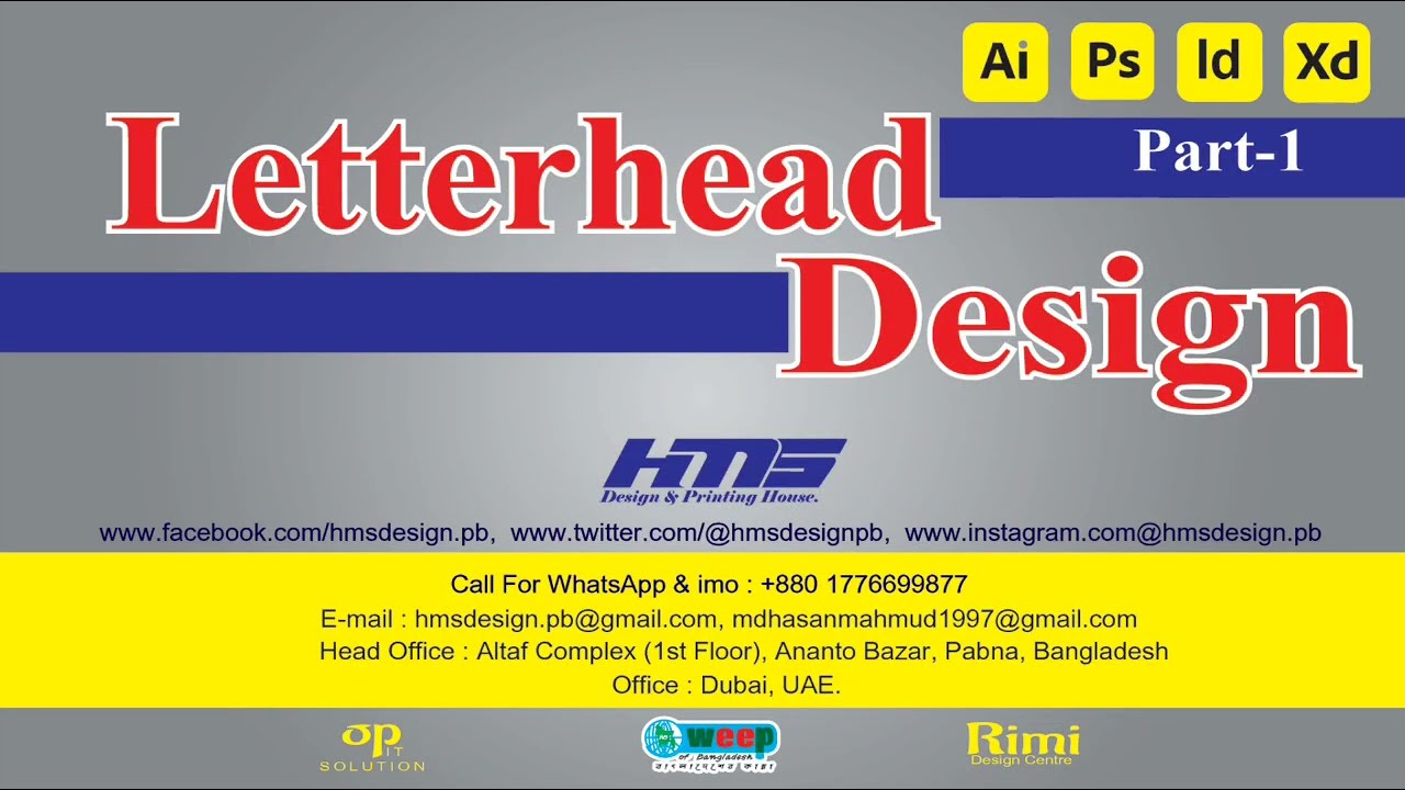 letterhead Design # part 1