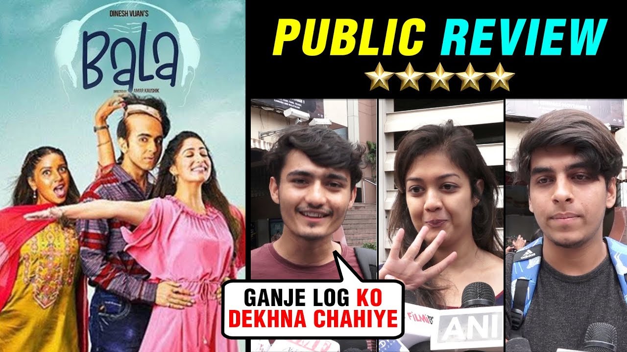 BALA Honest Public Review ⭐⭐⭐⭐ | Ayushmann Khurrana, Yami Gautam, Jaaved Jaaferi