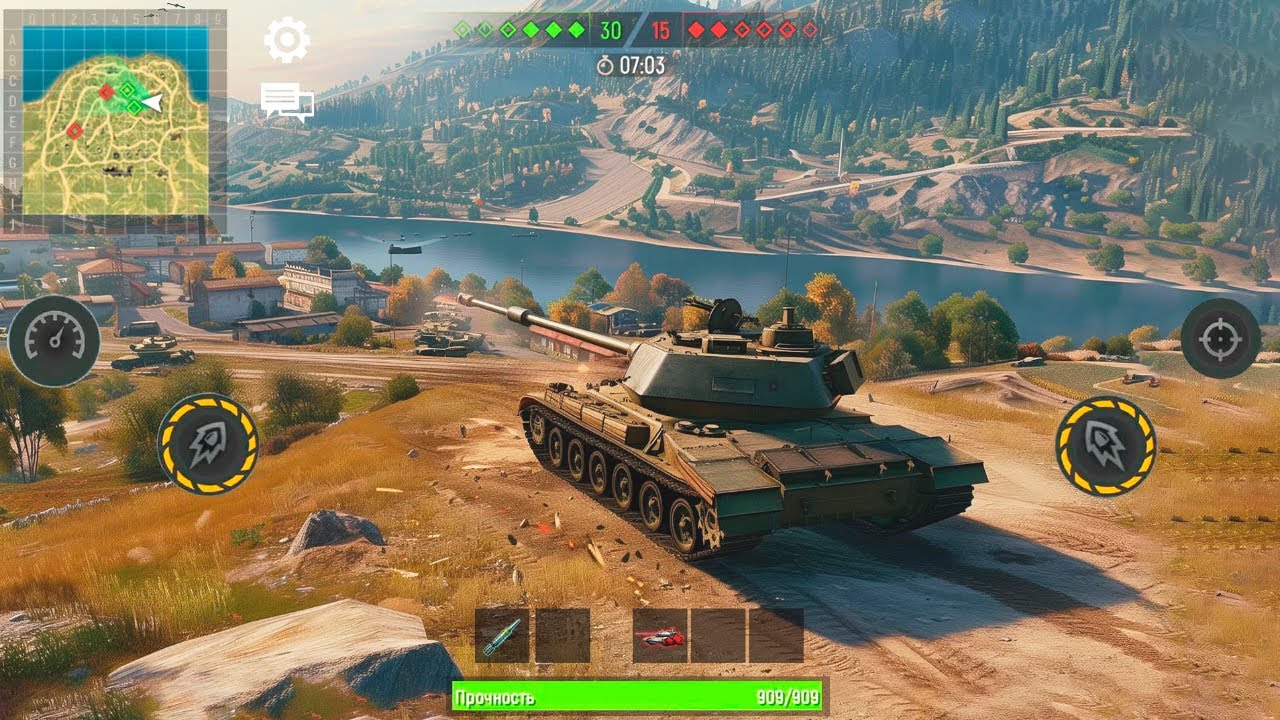 Top 10 Mejores Juegos De TANQUES DE GUERRA Para android 2025