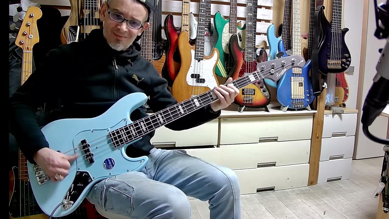 High End Japanese Basses: Bacchus WL417TW/E Hand Made Series BASS DEMO / BASS REVIEW