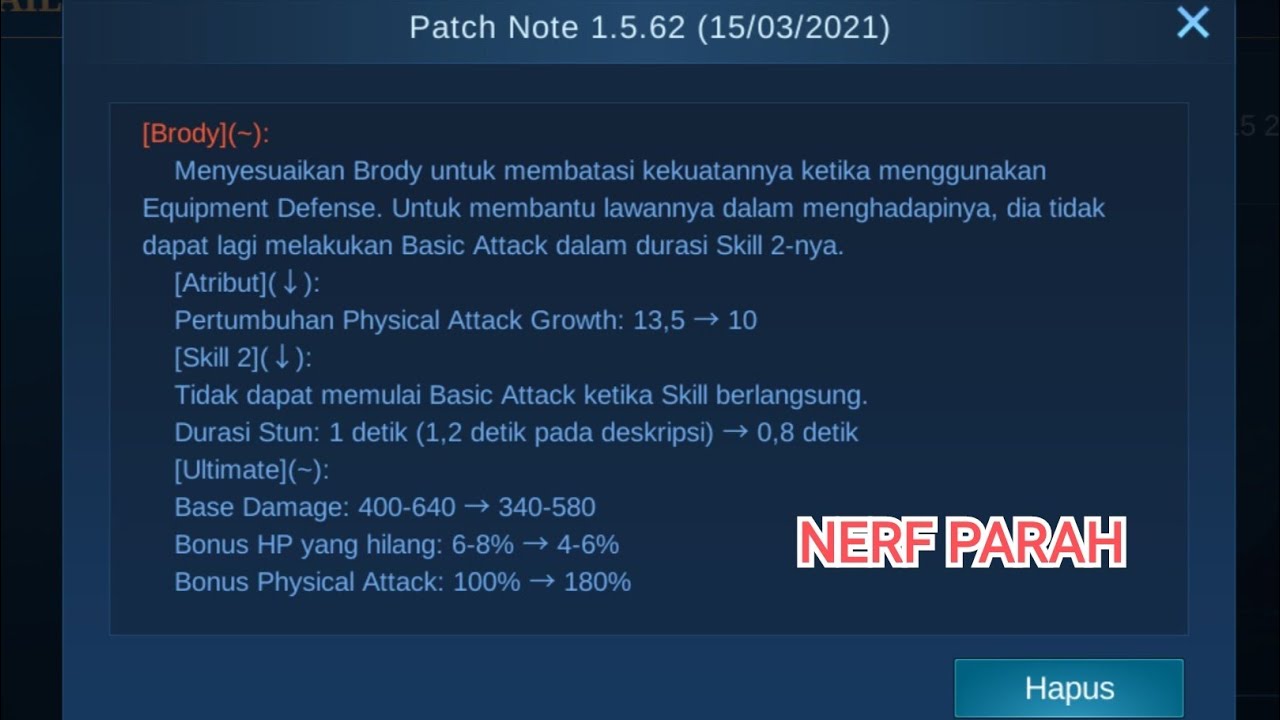 BRODY NERF