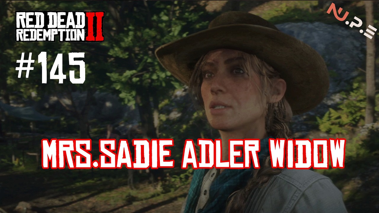 RDR2 - mrs. sadie adler widow / Gameplay EP.145