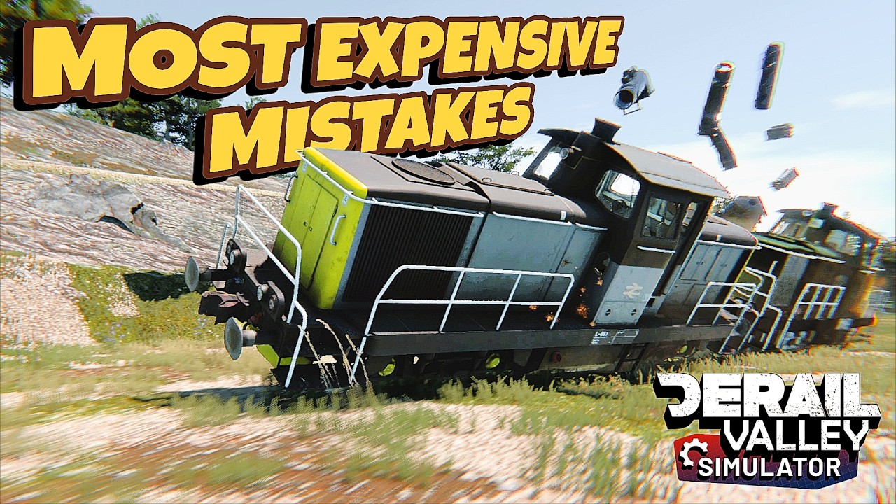 Epic Train Derailments & Crashes | Derail Valley Crash Compilation #36