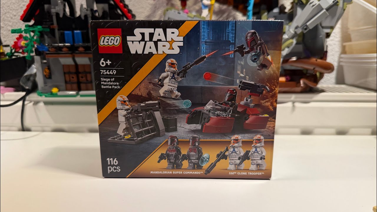 LEGO STAR WARS 75449: The siege of mandalore battle pack REVIEW