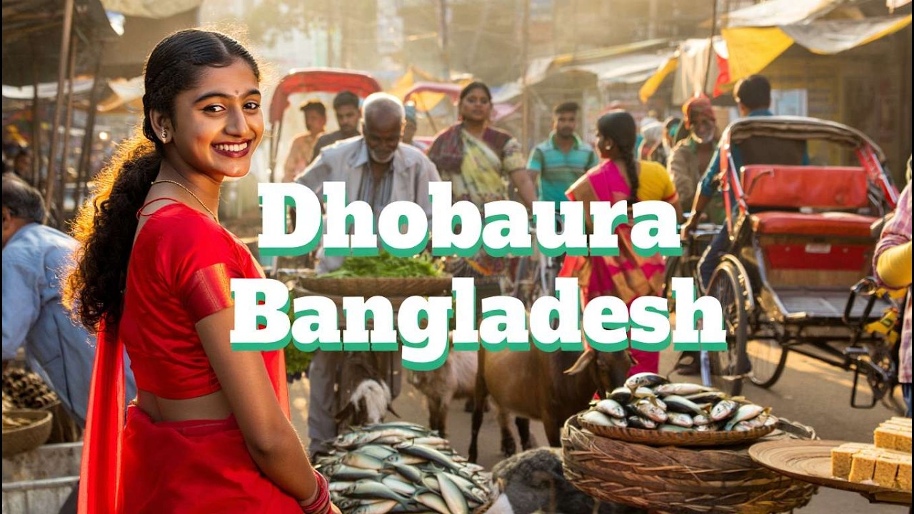 POV: Walking Through the Heart of Dhobaura, Bangladesh 🇧🇩
