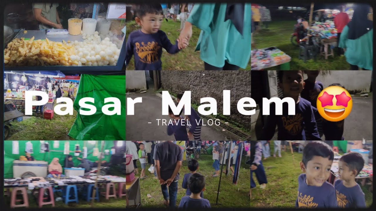 Jalan-Jalan Ke Pasar Malam Cilandak Barat | #TravelVlog | FathirFathanFirash and Friends