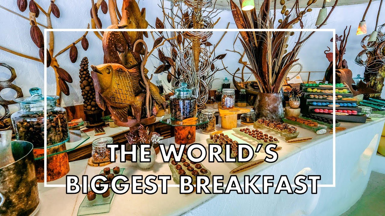 The MOST AMAZING BREAKFAST in the WORLD? Soneva Fushi: Breakfast and Jungle Villa Tour!