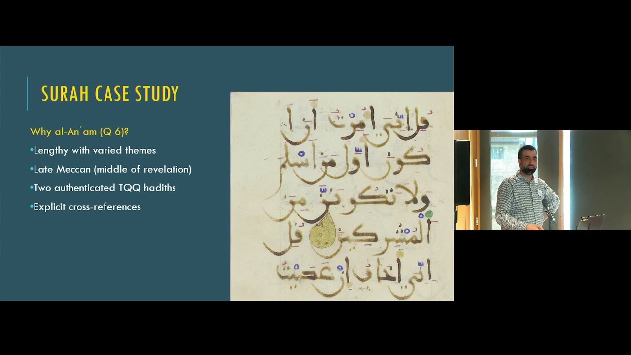 Sohaib Saeed, &ldquo;Surat al Anʿam Q 6 as Mufassir and Mufassar&rdquo;