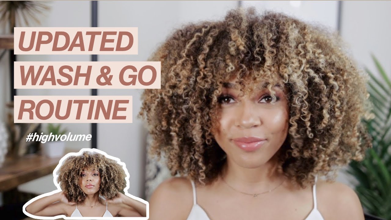 Updated Curly Hair Routine | High Definition & Volume