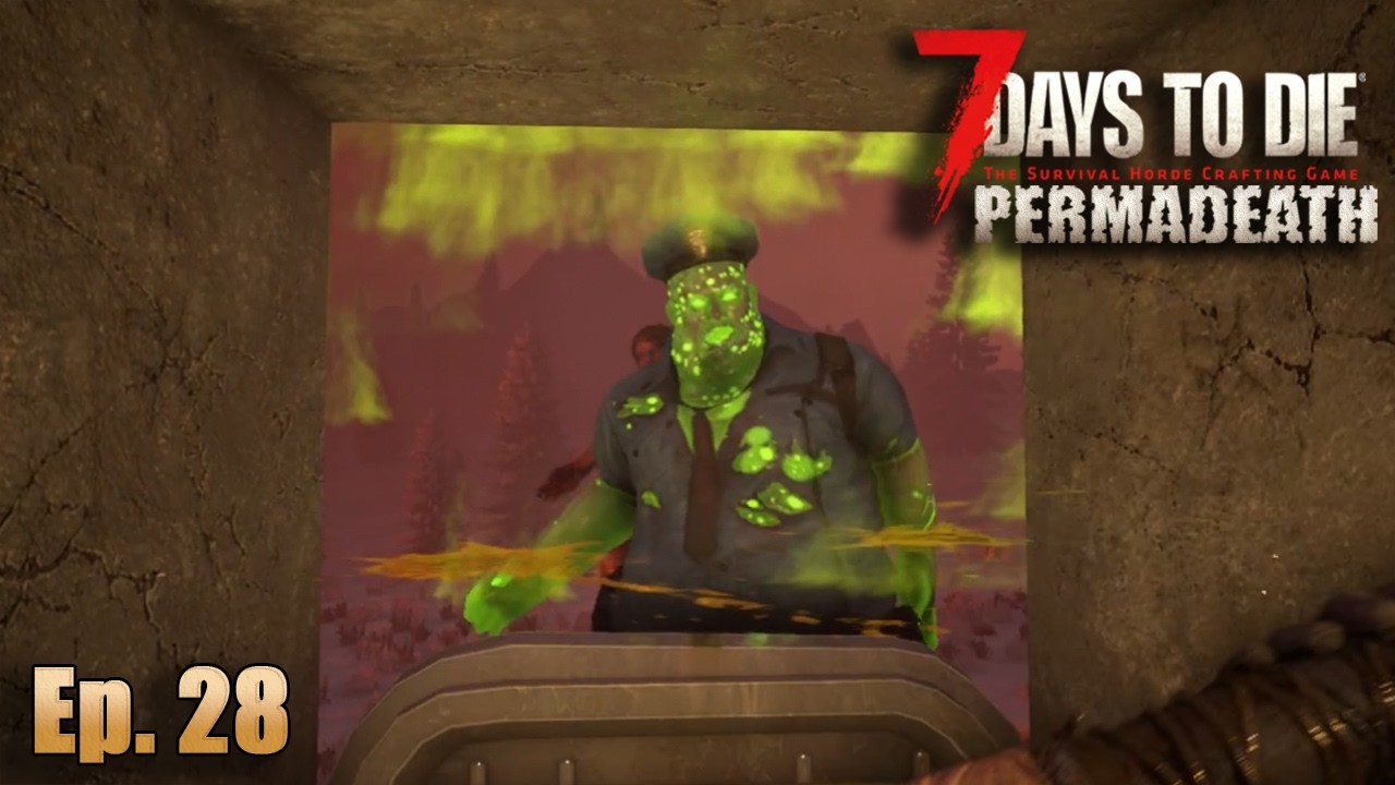 Der Blutmond im Schnee Permadeath Insane Feral Sense  | 7 Days to Die
