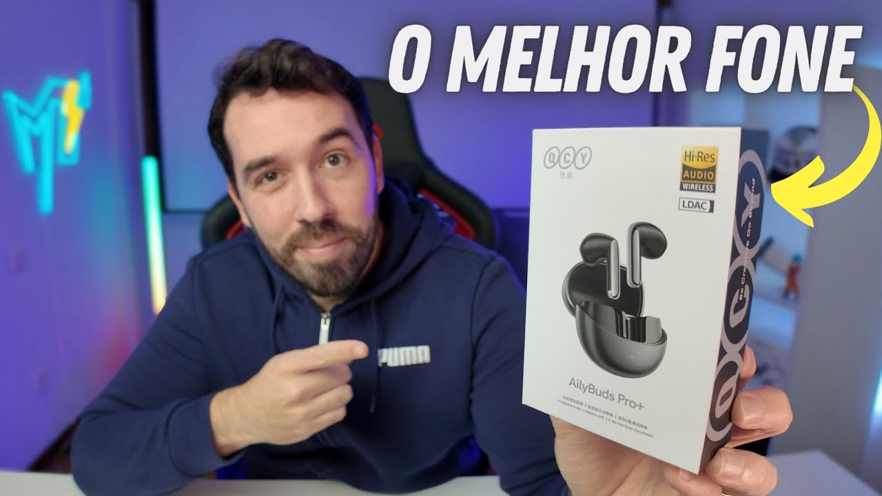 É O MELHOR FONE DA QCY - LANÇAMENTO QCY HT10 Ailybuds Pro +