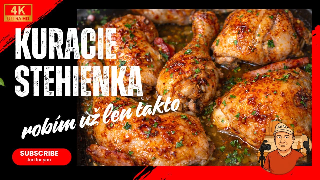 Kuracie stehienka robím už len takto